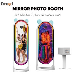 Portable Digital Selfie Party Mirror Photo Booth Interactive Touch Screen for