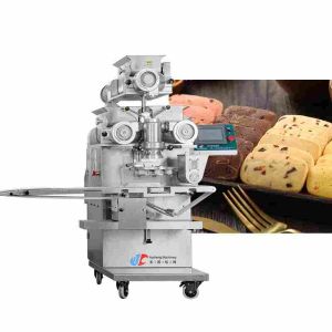 Automatic Sliced Cookie Encrusting Machine 5kw Small Cookie Making Machine