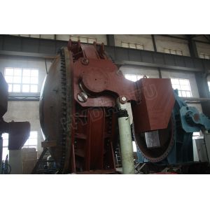 Large Diameter DN 5000mm Flanged Butterfly Valve For Hydropower Equipment