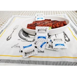 Convenient Seasoning With Individual Condiment Packets Salt 0.5g Pepper 0.1g