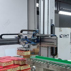 Wholesale Automatic Case Palletizer Machine Automated Palletizer Systems With Servo from china suppliers