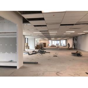 Ceiling Tile RAL9016 White PVDF Microperforated Aluminium Composite Soundproofin