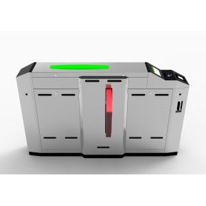 Security Flap Barrier Turnstile Access Control Turnstiles AC110~220V For