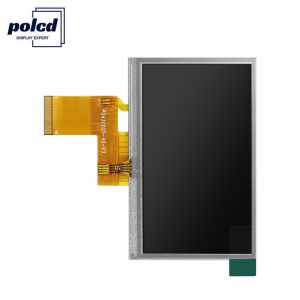 Polcd 300 Brightness 4.3 Inch Capacitive Touch Screen 24 Bit 480x272 Tft