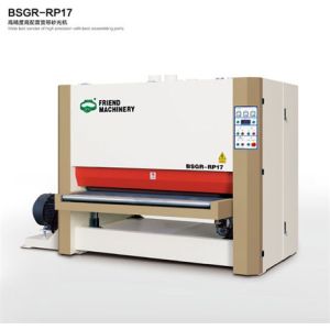 Wholesale BSGR-RP17 1700 mm Width Plywood MDF Particle Board Two Heads Wide Belt Sander from china suppliers