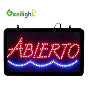 Custom Advertising Indoor LED Open Display Sign with Super Brightness by