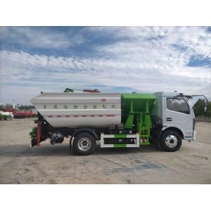 Pure Electric Rear Mounted Garbage Transport Truck for Waste Management