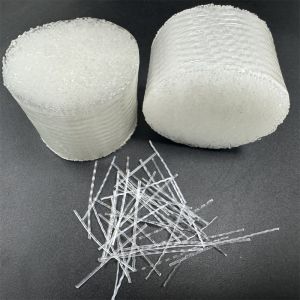 Transparent Wave Form PP Macrofiber For Foundation Reinforcement Materials To