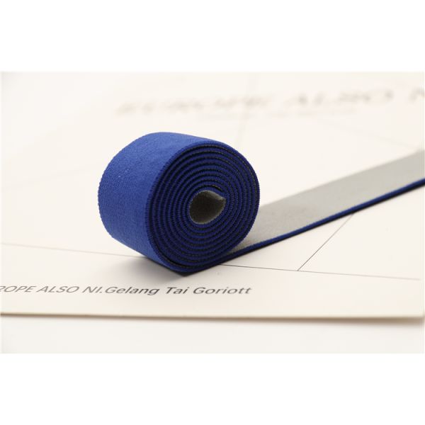 Custom logo Nylon/Polyester Woven Knitted Jacquard Ribbon Soft Elastic Band webbing For Underwear Boxer Waist band Belt