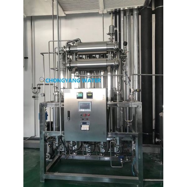 SS316L Multi Column Distillation Plant Four Effects Distilled Water Making