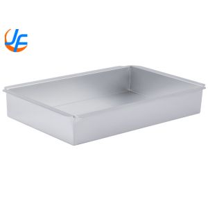 RK Bakeware China Foodservice NSF Rectangular Aluminium Cake Mould Straight