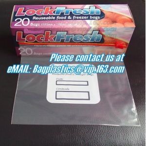 clear front mylar foil metallic Black Zip Lock Bag pouch, Black mylar Foil