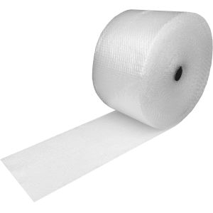 Bubble Roll 24 Wide X 175 Ft Small Bubbles 3/16 Perforated Every 12, Clear