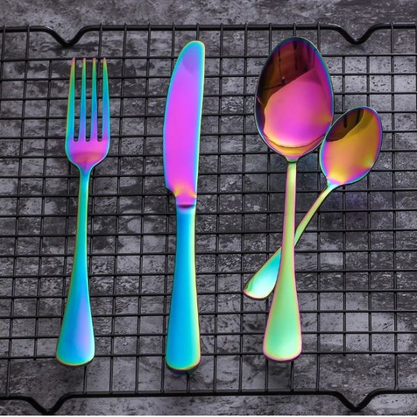 Flatware Metal Coating Machine / Stainless Steel PVD Coating Machine