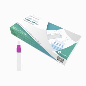 70mm SARS-CoV-2 Antigen Swab Test Kit Plastic 15 - 20 Minutes Test Time