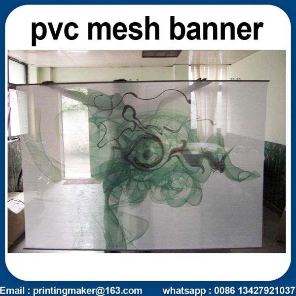 Custom Size 350G PVC Vinyl Mesh Banners