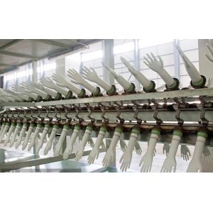 Fully Automatic Latex Gloves Production Line 380V CE