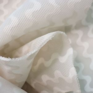 China Jacquard Tearproof 3D Mesh Material Recycled Polyester Mesh 3mm on sale