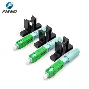 SC APC Fiber Optic Fast Connector Field Install FTTH Quick Optical Connector