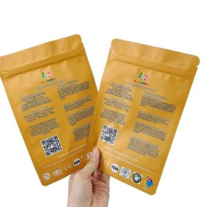 Custom Order Accepted Snack Bag Packaging with Custom Design