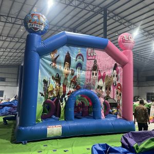 Wholesale Commercial Inflatable Bounce House Castle Combo Inflatable Bouncy Jumping Castle With Obstacle Trampoline from china suppliers