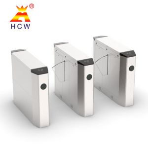 LED indicator wing flap barrier turnstile entrance system gate
