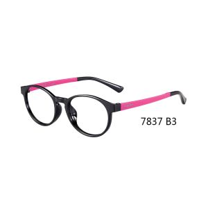 Plastic Optical Lightweight Eyeglass Frames , Big Round Eye Frames Young