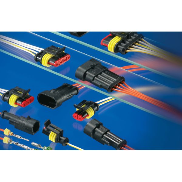 Customized Waterproof Connector Over Molded Superseal Cables