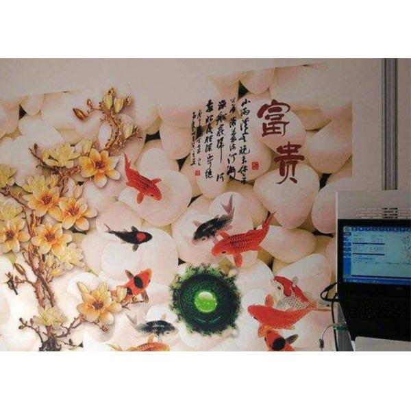 Quality Computer Control CMYK Vertical Direct Wall Inkjet Printer CCC for sale