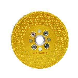 Buy cheap Vacuum Brazed 115mm Angle Grinder Tile Blade Concrete Cutting from wholesalers