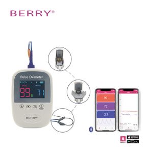 Class II Handheld Pulse Oximeter Real Time Data Transmission