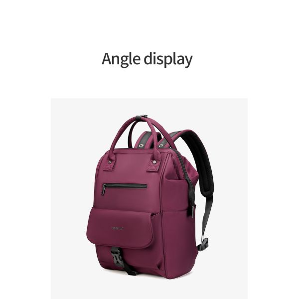 T-B3184 14 Inch Large Capacity Travel Laptop Backpack Mochila For Women