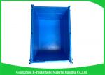 Industrial 50kgs Security Plastic Attach Lid Containers / plastic storage bins
