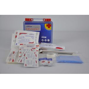FDA Firstar Basic Handy Office First Aid Kit In Plastic Box For Minor Injury