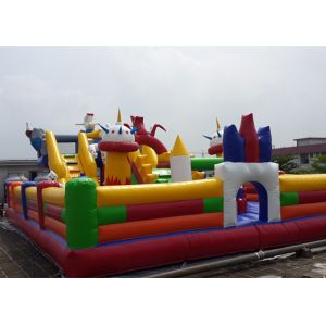 Popular Playing Kids Giant Inflatable Amusement Park / Characters Inflatable Fun
