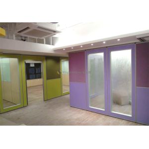 85mm Thickness Function Hall Partition Flexible Partition Wall Flameproof