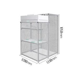 China Customized Unidirectional / Non-unidirectional Softwall Cleanroom  Booths on sale