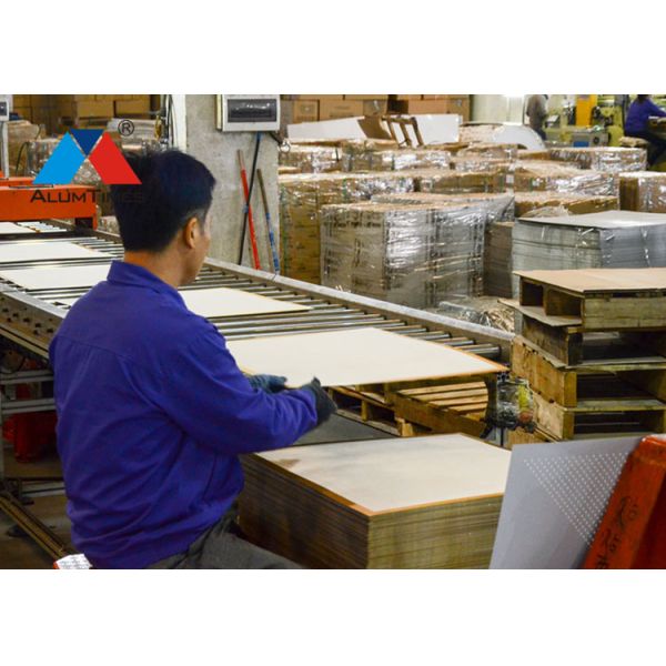 White Perforated Lay In Acoustical Ceiling Tile Panels 600 X 600mm With Round Hole 3.0