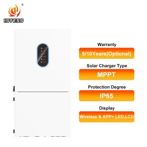 High Efficiency 48V Hybrid Solar Inverter Split Phase MPPT Charger For 5kw 6kw 7