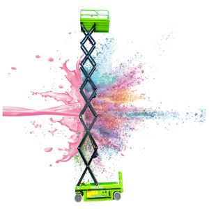 900mm Extension Mobile Electric Scissor Lift Platform for Loder Weight of 2000kg in Work