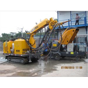Manipulator Concrete Spraying Equipment Spraying KS80 Diesel Drive System