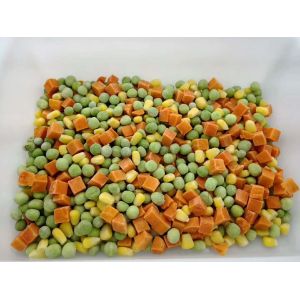 10*10mm Diced IQF Frozen Mixed Vegetables FDA / ISO Certificated