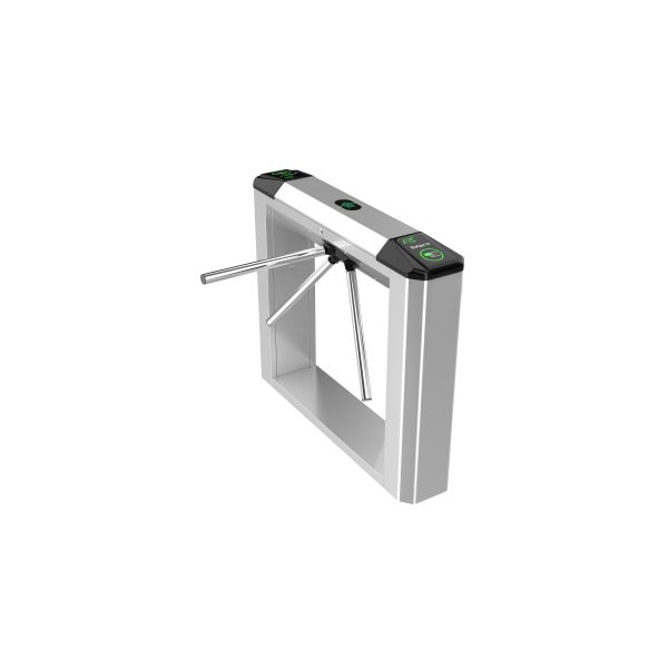 Train Station Tripod Turnstile Access Control Mechanism with Single Directional