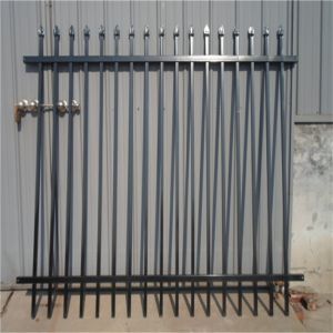 Wholesale Black Security 2.1m Height wrought iron/Steel Fence