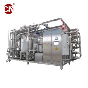 Customized Screw Pump Structure Automatic Tubular Milk Juice Uht Sterilizer