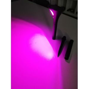 RGB PIR Motion Sensor Lithium Battery Solar Induction Light