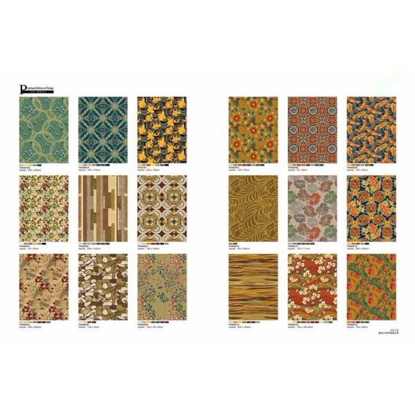 Indian Style PVC Carpet Flooring / Plastic Floor Covering Carpet Cut Pile