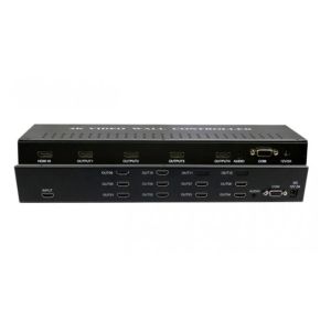 4k*2k 60Hz 3x3 HDMI Video Wall Processor with VGA HDMI Signal Sources