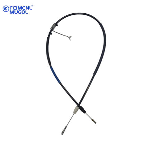 China Reliable and Genuine 7C19-2A809AA Handbrake Cable, Left Rear Position, suitable for Ford Transit V348, built to 1570mm on sale