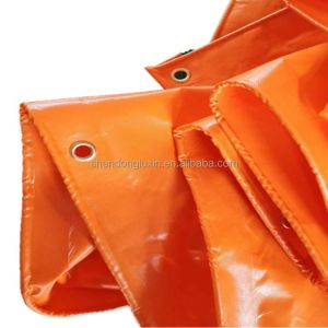 Truck Lorry Waterproof Tarpaulin Roll Heavy Duty PVC Clear Material with Woven